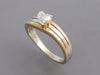 14K Yellow Gold Diamond Heart Ring