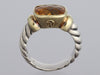 David Yurman Two-Tone Citrine Ring