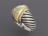 David Yurman Two-Tone Shrimp Ring