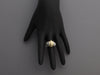 David Yurman Two-Tone Shrimp Ring