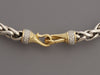 David Yurman Two-Tone Diamond Wheat Chain