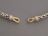 David Yurman Two-Tone Diamond Wheat Chain