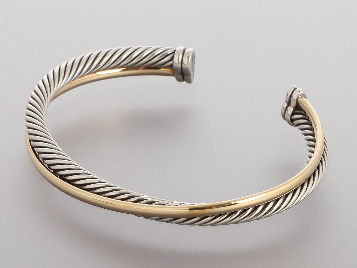 David Yurman Two-Tone Crossover Bracelet - Main Image
