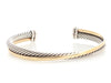 David Yurman Two-Tone Crossover Bracelet