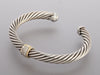 David Yurman Vintage Diamond Cable Classic Cuff