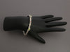 David Yurman Peridot and Pink Tourmaline Renaissance Station Bracelet