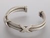 David Yurman Diamond X Double Cable Bracelet