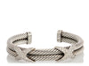 David Yurman Diamond X Double Cable Bracelet
