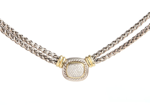 David Yurman Diamond Albion Necklace
