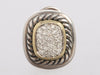 David Yurman Two-Tone Diamond Albion Earrings
