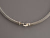 David Yurman Sterling Silver and 14K Yellow Gold Cable Choker
