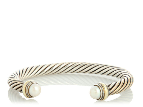 David Yurman Pearl Cable Classic Bracelet