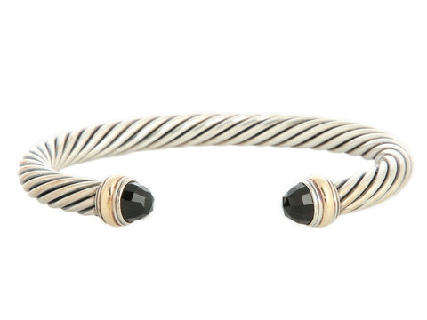 David Yurman Onyx Cable Classic Bracelet