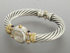 David Yurman Two-Tone Cable Bracelet Watch