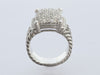 David Yurman Sterling Silver Pavé Diamond Wheaton Ring