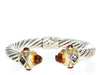 David Yurman Citrine, Iolite, and Garnet Renaissance Bracelet