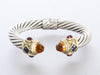 David Yurman Citrine, Iolite, and Garnet Renaissance Bracelet