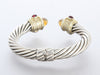 David Yurman Citrine, Iolite, and Garnet Renaissance Bracelet