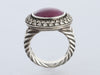 David Yurman Ruby and Diamond Ring