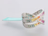 Effy 14K White Gold Diamond and Rainbow Sapphire Watercolors Ring