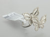 Effy 14K White Gold Diamond Butterfly Cocktail Ring