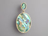 Goshwara 18K Yellow Gold Abalone Earrings