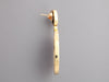Goshwara 18K Yellow Gold Abalone Earrings