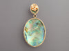 Goshwara 18K Yellow Gold Abalone Earrings