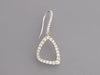 Madison Birks 18K White Gold Diamond Drop Earrings