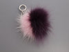 Fendi Pink and Purple Monster Bag Charm