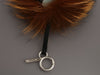 Fendi Brown and Black Fur Monster Pom Pom Charm