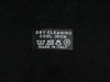 Fendi Black Cashmere Scarf with Fur Rosettes