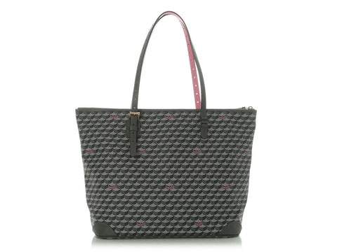 Fauré Le Page Gray and Pink Cloud 7 Daily Battle Zip 35 Tote