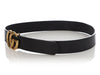 Gucci Black GG Belt