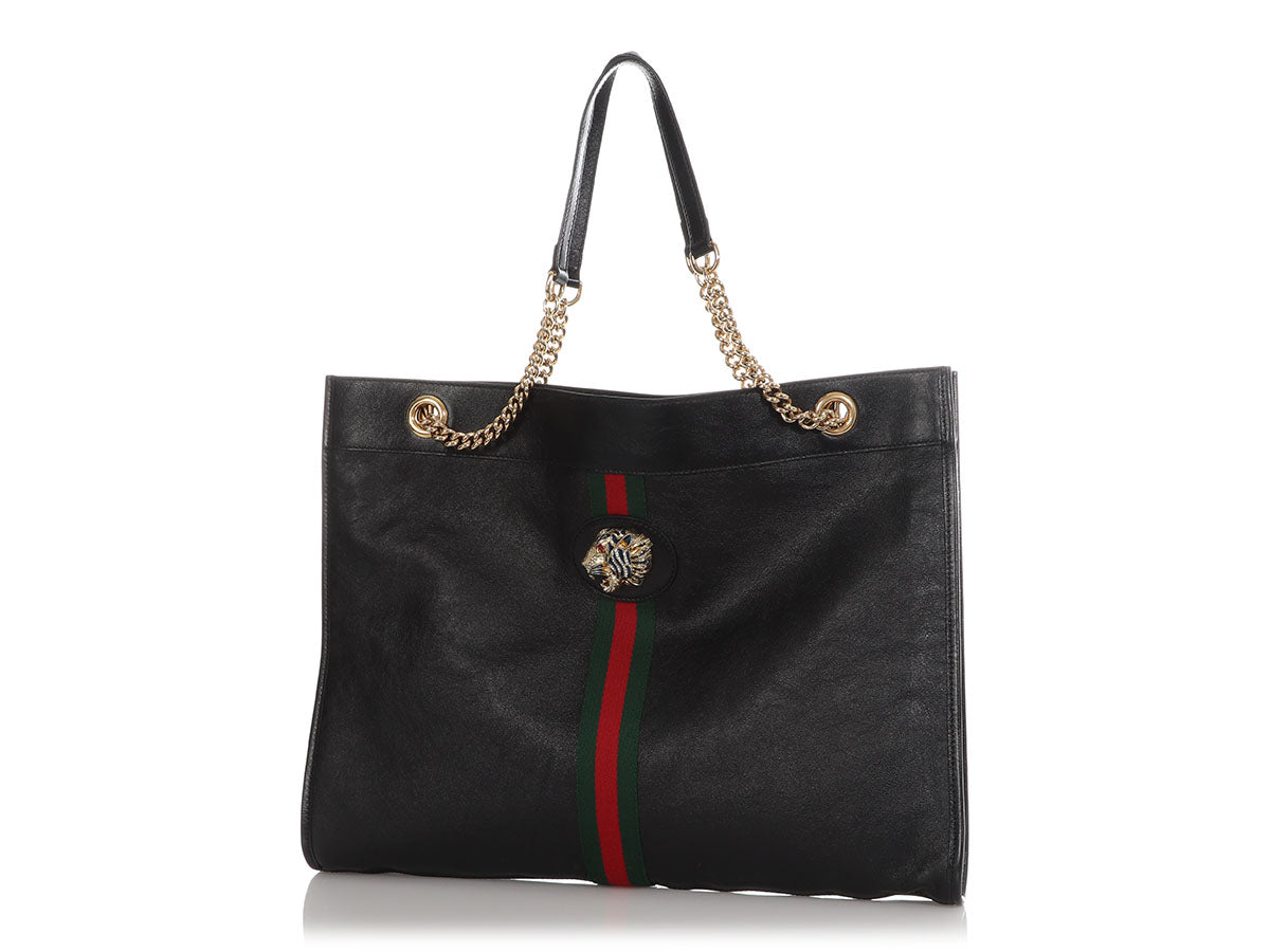 Gucci Small Black Monogram Bardot Bag - Ann's Fabulous Closeouts