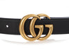 Gucci Black GG Marmont Belt