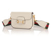 Gucci Mini Mystic White Web Horsebit 1955 Shoulder Bag