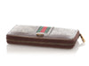 Gucci GG Supreme Web Ophidia Zip Around Wallet