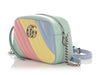 Gucci Small Pastel Diagonal Quilt GG Marmont Camera Bag