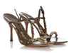 Gucci Moss Green Chain Strap Sandals
