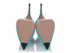 Gucci Turquoise Suede Horsebit Pumps