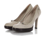 Gucci Pale Peat Suede Pumps