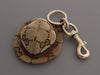 Gucci Brown GG Canvas Hat Bag Charm