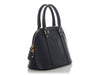 Gucci Mini Navy Blue Microguccissima Dome