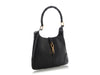 Gucci Vintage Black Leather Bamboo Handle Jackie Hobo