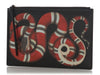 Gucci Black Snake Clutch