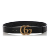 Gucci Black Leather GG Marmont Belt