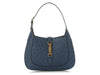 Gucci blue ostrich small Jackie