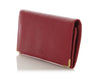Gucci Raspberry Leather Continental Wallet
