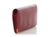 Gucci Raspberry Leather Continental Wallet